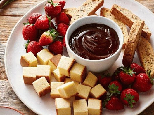 Foto Fonduta di cioccolato a casa