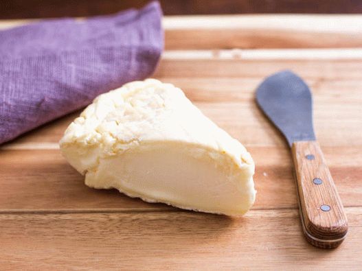 Foto formaggio di capra a casa