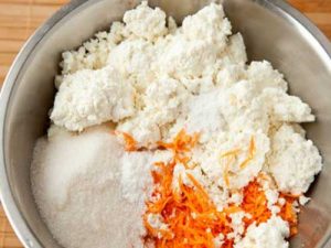 Cheesecakes con carote