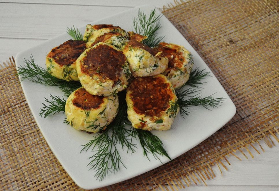 Cheesecakes con aneto e formaggio