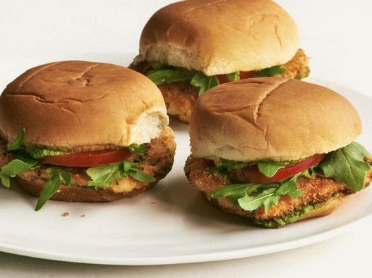 Photo Panini con pollo con pollo alla milanese