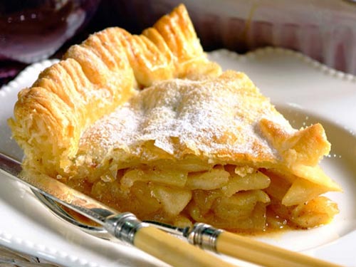 Torta a strati con mele