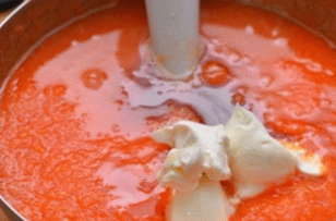 Sorbetto alla papaia