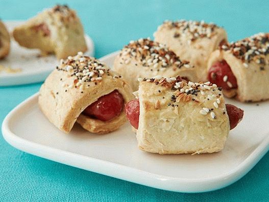 Salsicce fotografiche in pasta frolla