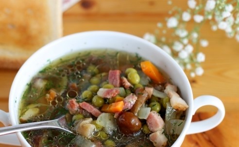 Zuppa di funghi polacca
