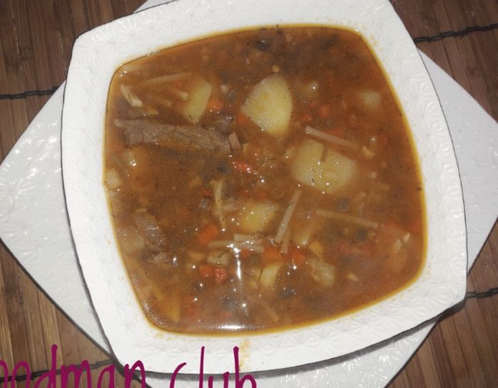 Zuppa Lagman: video ricetta