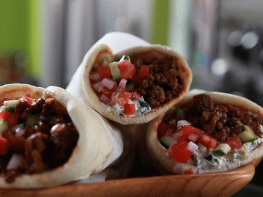 Tacos di montone greco
