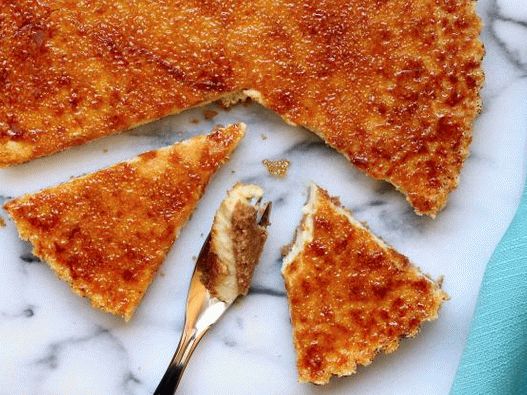 Foto di Tarte creme brulee con zucchero turbinado
