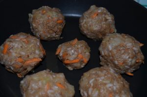 Polpette di riso integrale