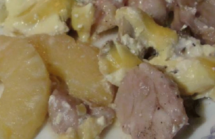 Vitello sotto ananas
