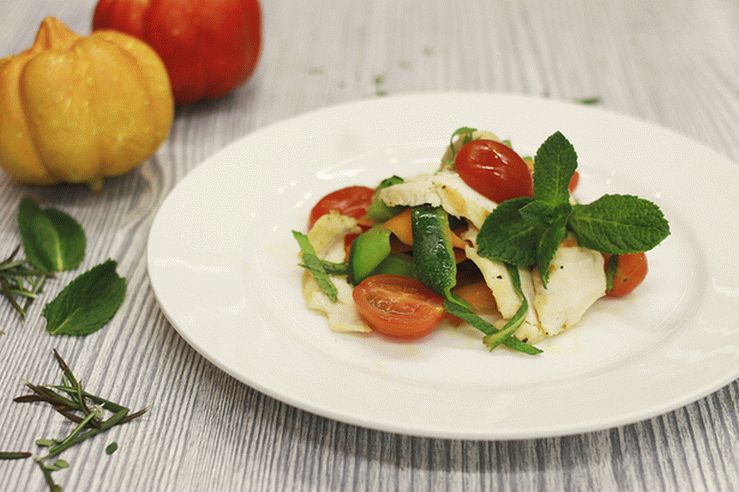 Insalata Di Pollo Calda