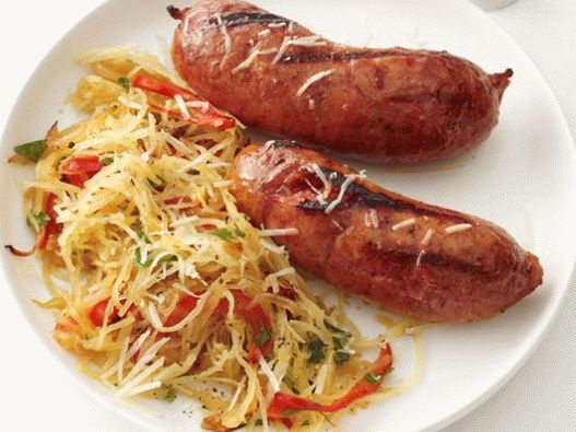 Foto di Spaghetti alla zucca con kupaty