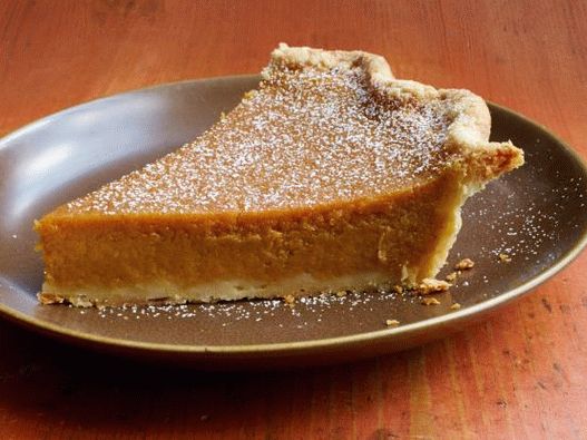 Foto torta di zucca su kefir