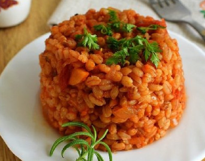 Pomodoro Perlotto (Orzotto)