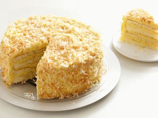 Photo Cake con ripieno di cocco e crema al burro
