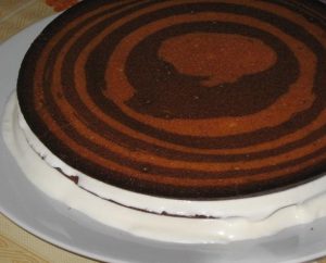 Torta Di Zebra