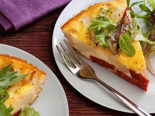 Foto di Tortilla con patate e chorizo