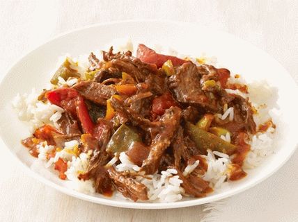 Manzo brasato con foto