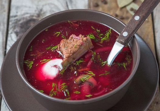 Foto borsch ucraino