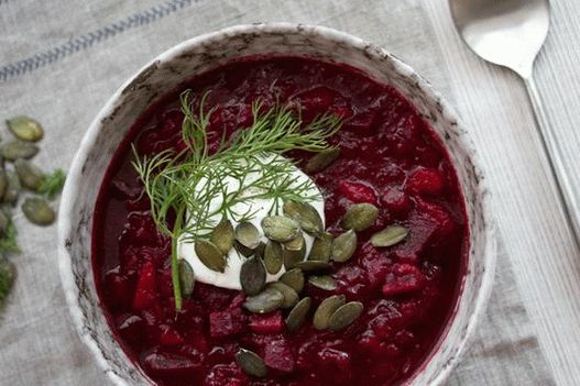 Foto vegetariana Borsch