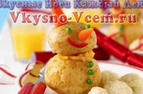 Pupazzi di neve gustosi e divertenti