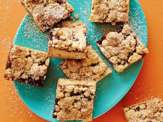 Foto Crumble di mele con farina d'avena e cannella