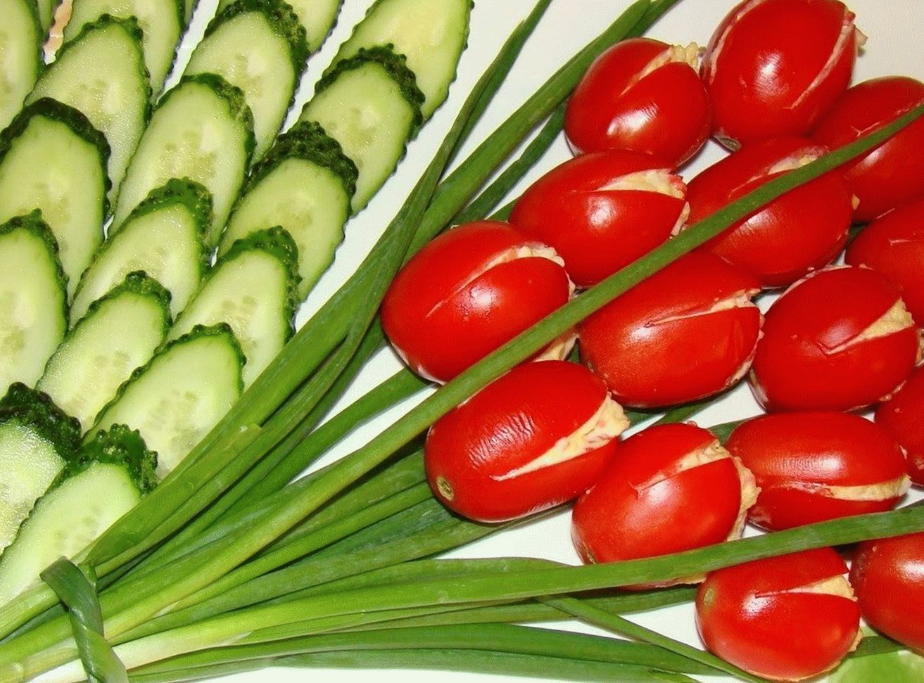 Spuntino “Bouquet di tulipani”