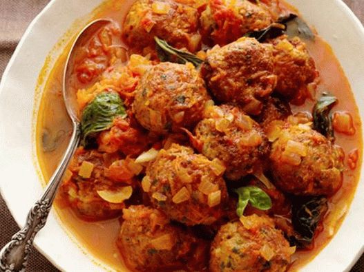 Foto del piatto - Polpette in umido in salsa marinara