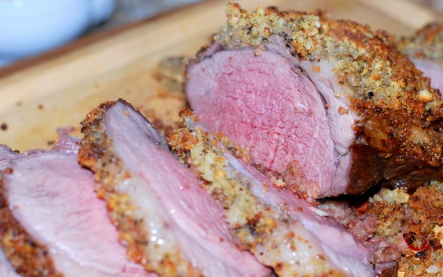 Filetto di agnello al forno