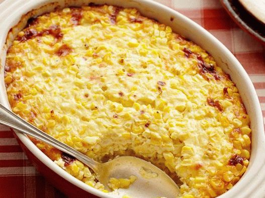 Photo Corn casserole on the cob