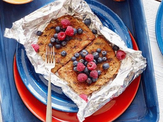 Sano toast alla griglia francese sano