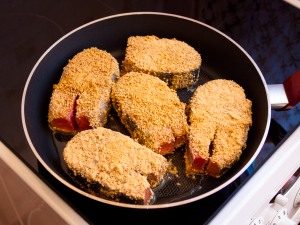 Pesce rosso fritto