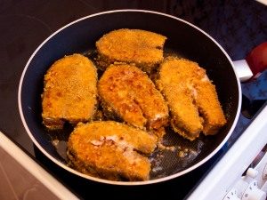 Pesce rosso fritto
