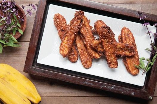 Foto di banane fritte tailandesi